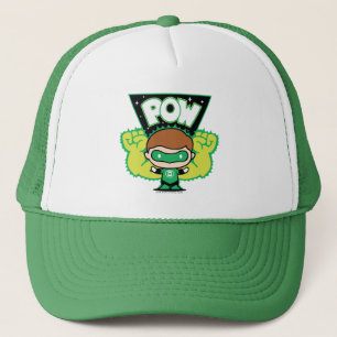 Chibi Green Lantern bildet riesige Fäuste Truckerkappe