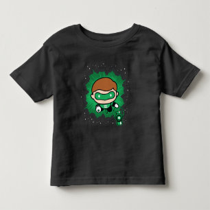 Chibi Green Lantern fliegt durch den Weltraum Kleinkind T-shirt