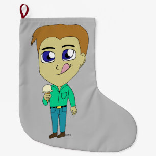 Chibi Großer Weihnachtsstrumpf