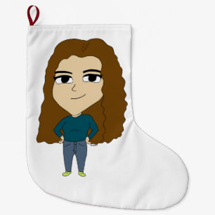 Chibi Großer Weihnachtsstrumpf