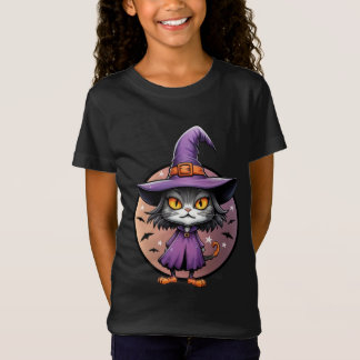 Chibi Halloween Hexenkat T-Shirt