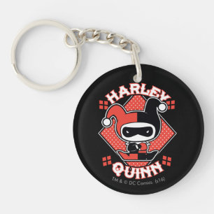Chibi Harley Quinn Split Schlüsselanhänger