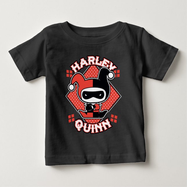 Chibi Harley Quinn Splits Baby T-shirt (Vorderseite)