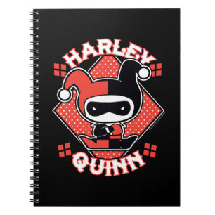 Chibi Harley Quinn Splits Notizblock