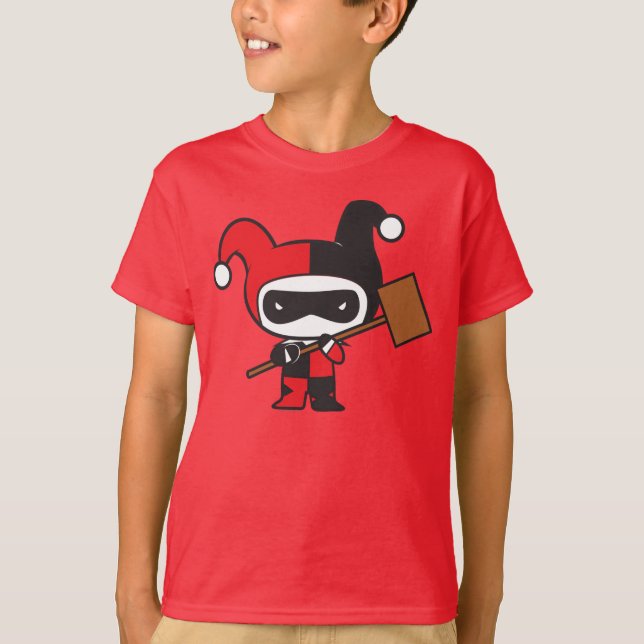 Chibi Harley Quinn T-Shirt (Vorderseite)