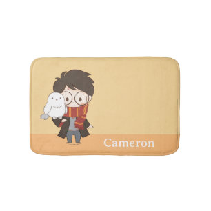 Chibi HARRY POTTER™ & Hedwig Badematte