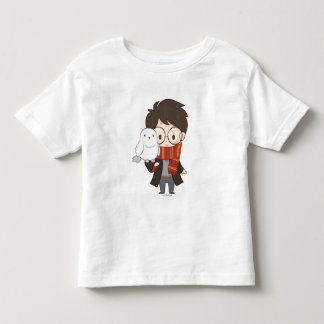 Chibi HARRY POTTER™ & Hedwig Kleinkind T-shirt