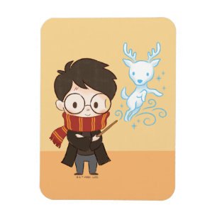 Chibi HARRY POTTER™ Patronus Magnet