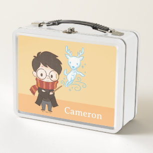 Chibi HARRY POTTER™ Patronus Metall Brotdose