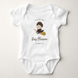 Chibi Harry Potter Zauberer Babyparty Baby Strampler