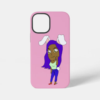 Chibi-Häschenmädchen iPhone 12 Mini Hülle