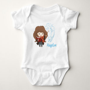 Chibi Hermione Granger Patronus Baby Strampler