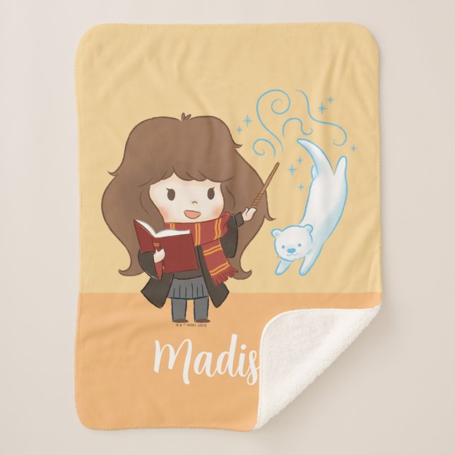Chibi Hermione Granger Patronus Sherpadecke (Vorderseite)