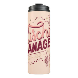 Chibi Hermione "Mischief Managed" Thermosbecher