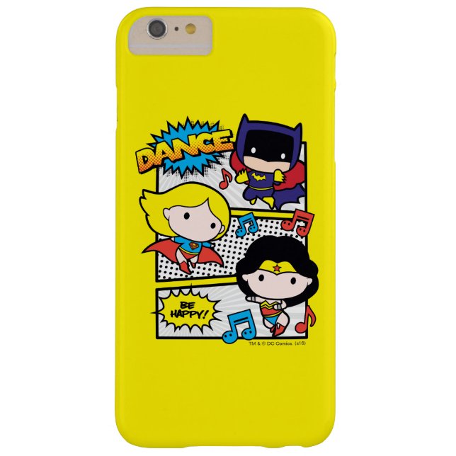 Chibi Heroes Tancing Case-Mate iPhone Hülle (Rückseite)