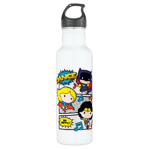Chibi Heroes Tancing Trinkflasche