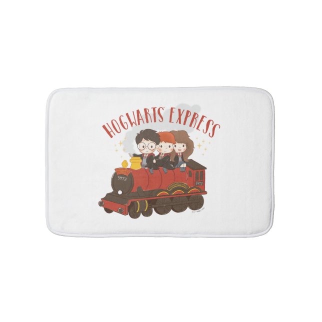 Chibi HOGWARTS EXPRESS™-Fahrt Badematte (Vorderseite)