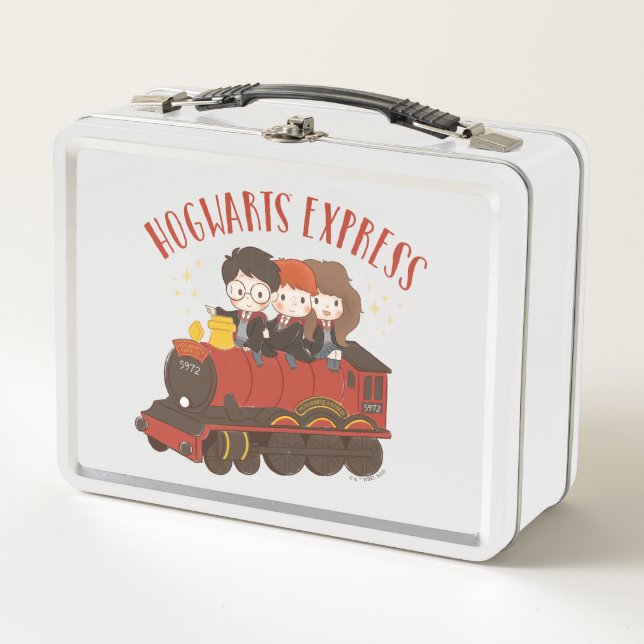 Chibi HOGWARTS EXPRESS™ Ride Metall Brotdose (Vorderseite)