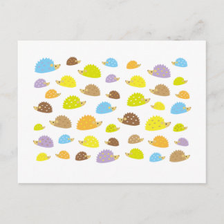 chibi Igel Postkarte