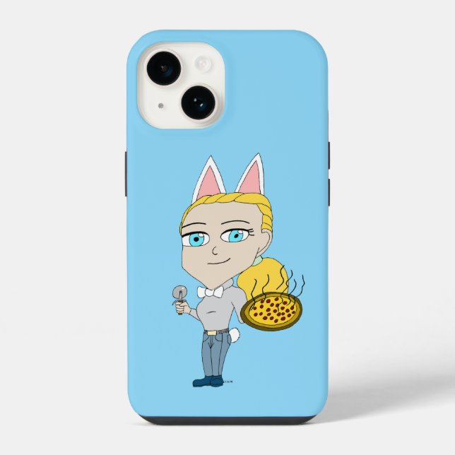 Chibi iPhone Hülle (Rückseite)