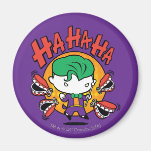 Chibi-Joker mit Spielzeugzähnen Magnet