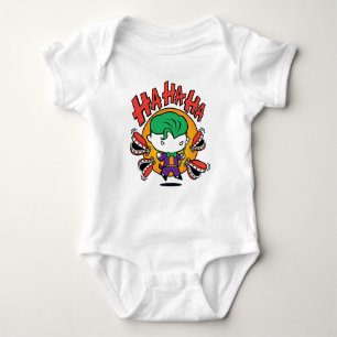 Chibi-Joker mit Spielzeugzecken Baby Strampler
