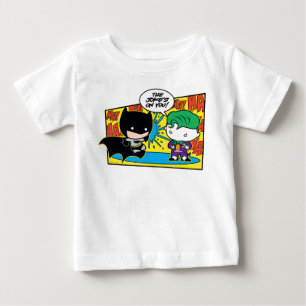 Chibi Joker Pranking Chibi Batman Baby T-shirt