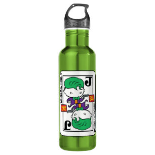 Chibi Joker Spielkarte Edelstahlflasche