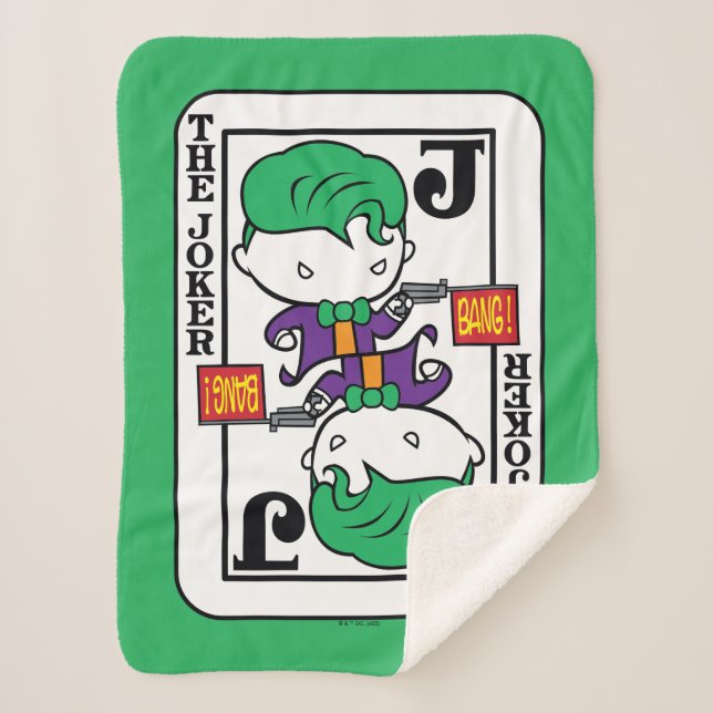 Chibi Joker Spielkarte Sherpadecke (Vorderseite)