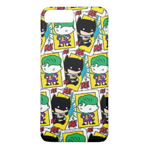 Chibi-Joker und Batman-Kartenmuster Case-Mate iPhone Hülle