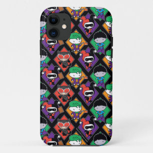 Chibi Justice League Bösewicht-Muster Case-Mate iPhone Hülle