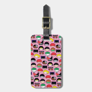 Chibi Justice League Leader Pattern Gepäckanhänger