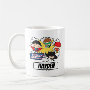 Chibi Justice League of America Explosion Kaffeetasse