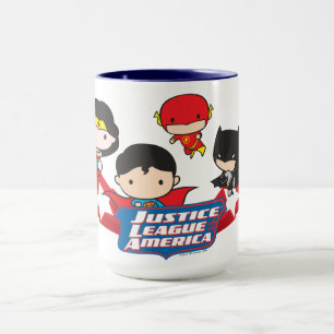 Chibi Justice League of America Stars Tasse