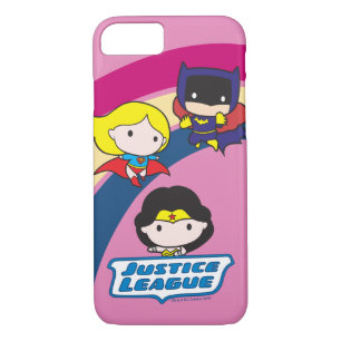 Chibi Justice League Rainbow iPhone 8/7 Hülle