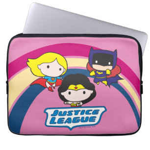 Chibi Justice League Rainbow Laptopschutzhülle