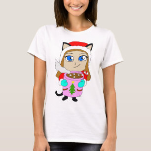 Chibi-Katzenmädchen    T-Shirt