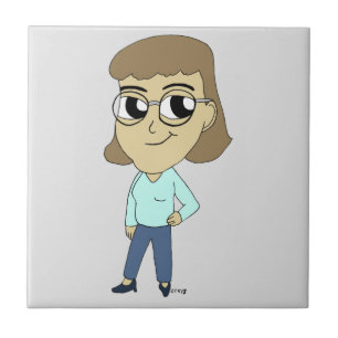 Chibi-Keramik Fliese