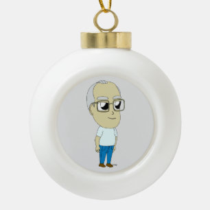 Chibi Keramik Kugel-Ornament