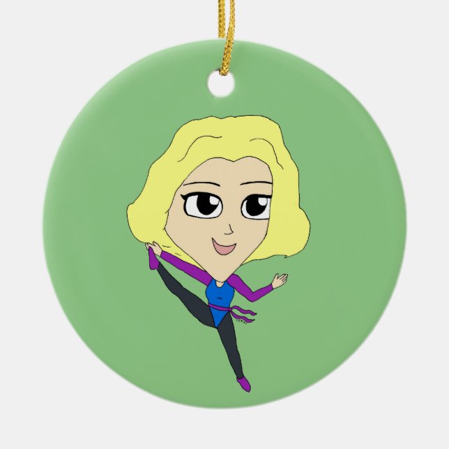Chibi Keramik Ornament (Vorne)