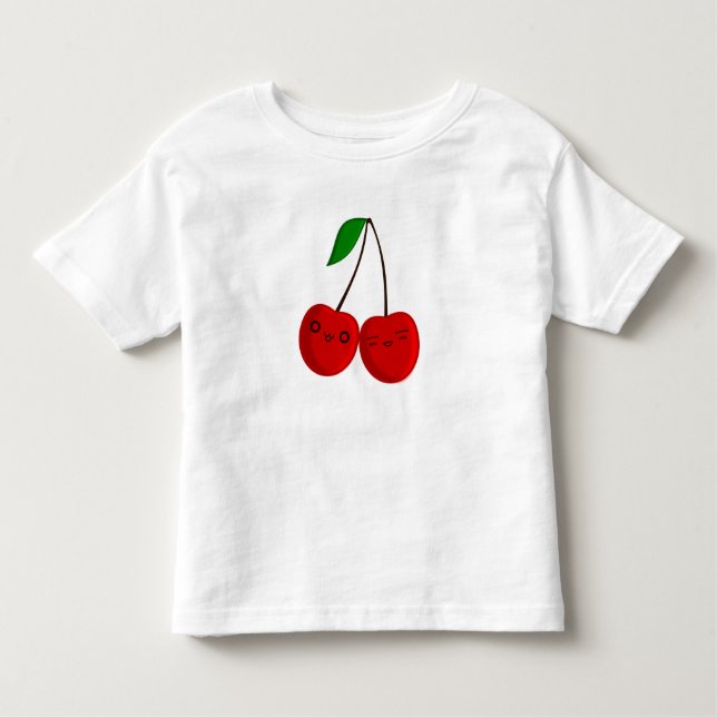 Chibi Kirsche Kleinkind T-shirt (Vorderseite)
