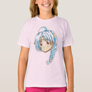 Chibi Kopf Miko T-Shirt