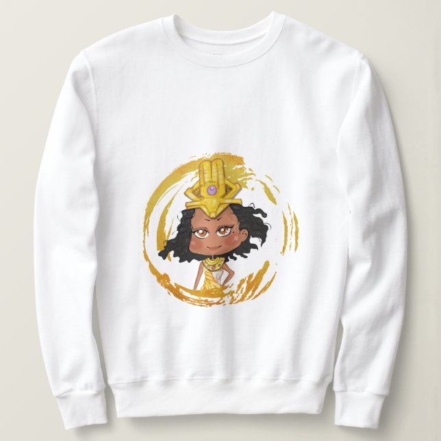 Chibi Kriegerin  Sweatshirt (Design vorne)
