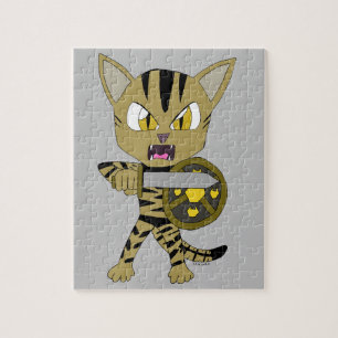 Chibi-Kriegerkatze Puzzle