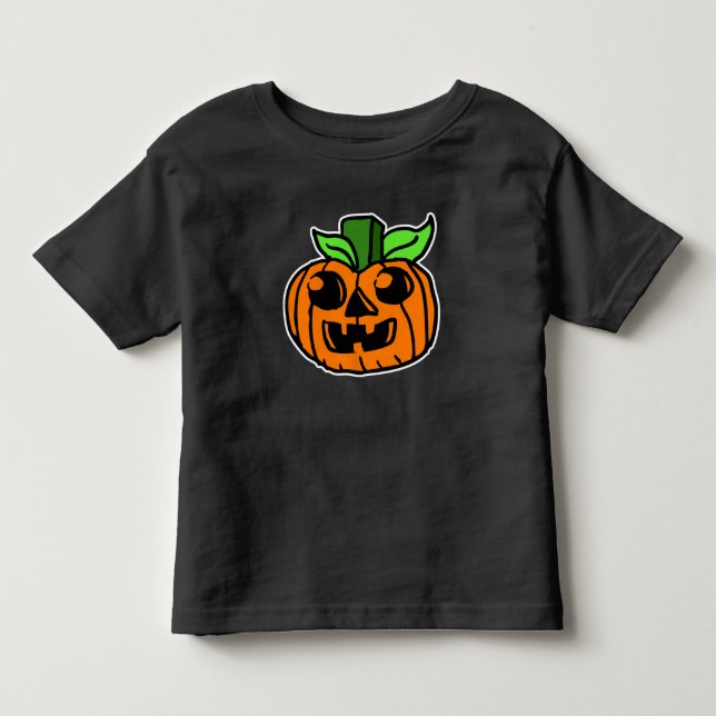 Chibi-Kürbis Kleinkind T-shirt (Vorderseite)
