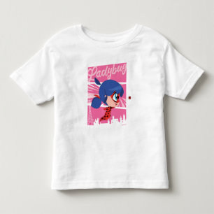 Chibi Ladybug in Paris Kleinkind T-shirt