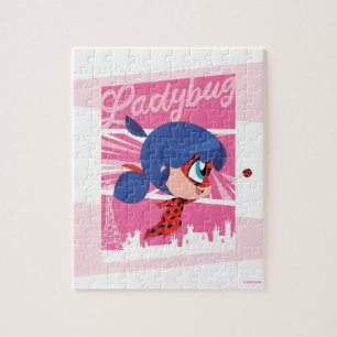 Chibi Ladybug in Paris Puzzle