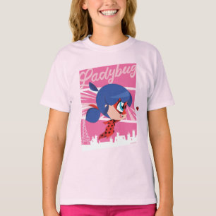 Chibi Ladybug in Paris T-Shirt