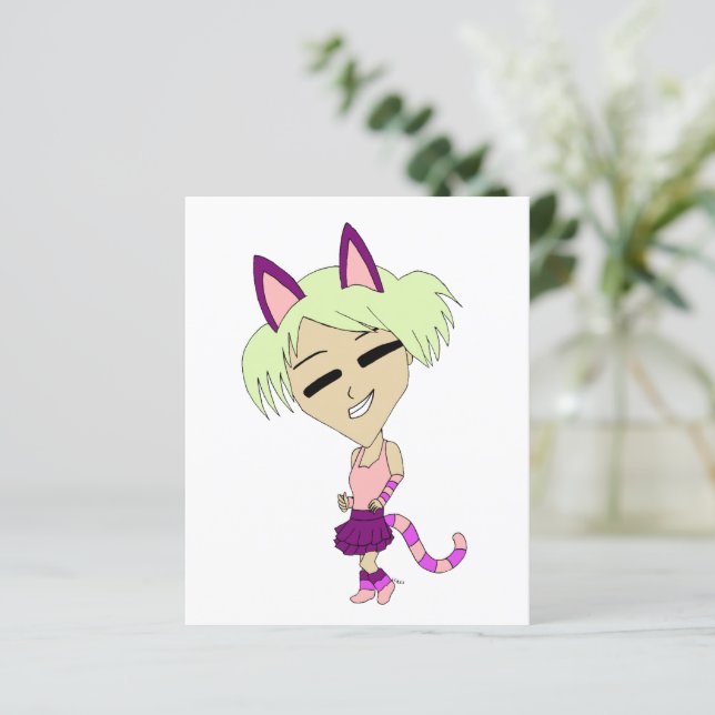Chibi-Mädchen (Stehend Vorderseite)
