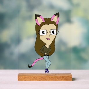 Chibi-Mädchen Acrylschild